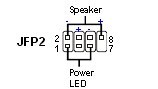 微星主板jfp1jfp2都该肿么接