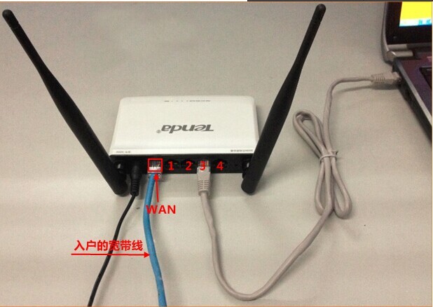 安装无线路由器时,需要准备两根网线:第一根是宽带用户网线, 第二根