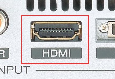 台式电脑的hdmi接口位置: 1,显示器.