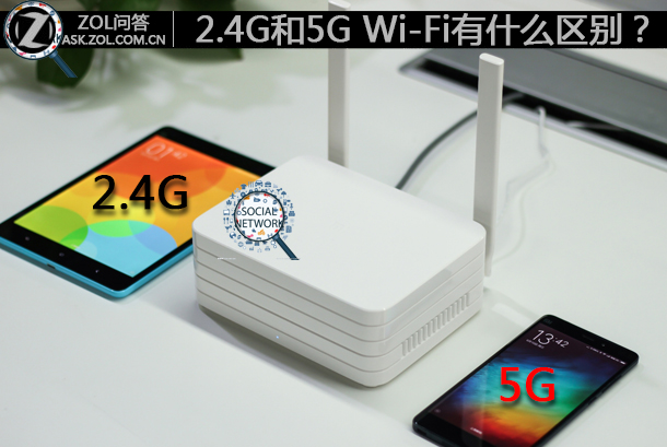 路由器中2.4G和5G Wi-Fi有什么区别?