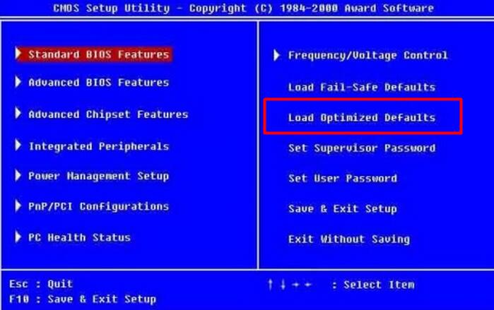 dell system 755 如何恢复BIOS设置