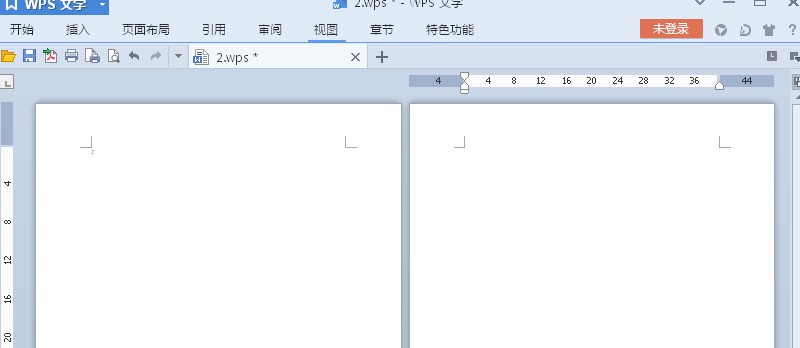 在WPS中,word文档中怎么将双页显示变成单页显示。