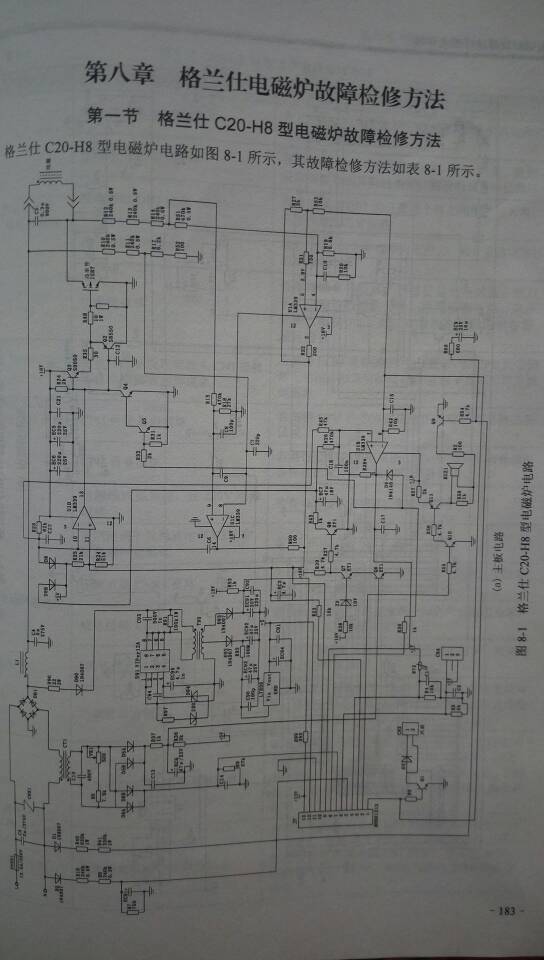 格兰仕电磁炉电源集成块是什么型号