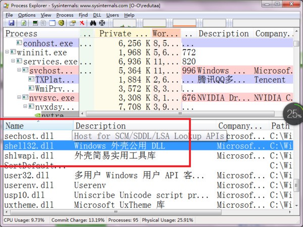 肿么把Windows 外壳公用 DLL改掉?