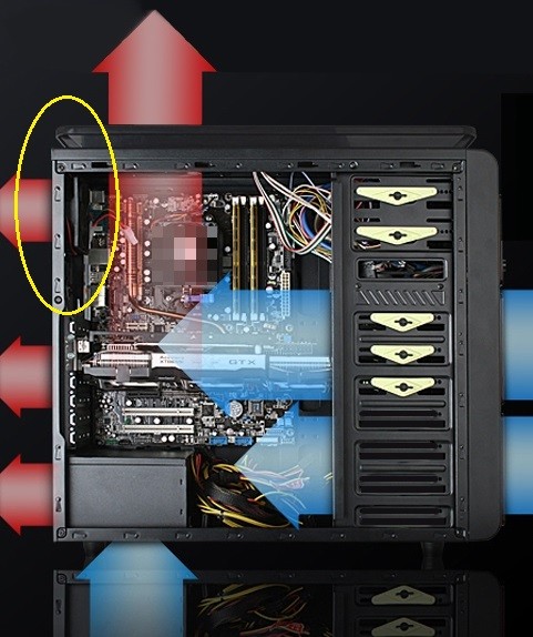 电脑电风扇怎么安装