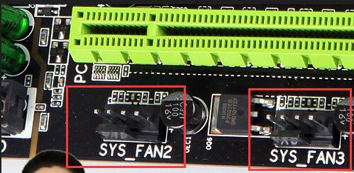 电脑主板上标SYS,FAN什么意思