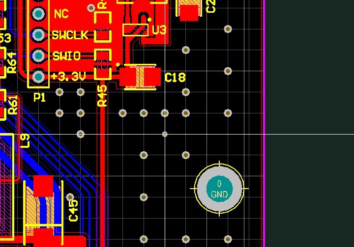 PCB制作中怎么打地孔