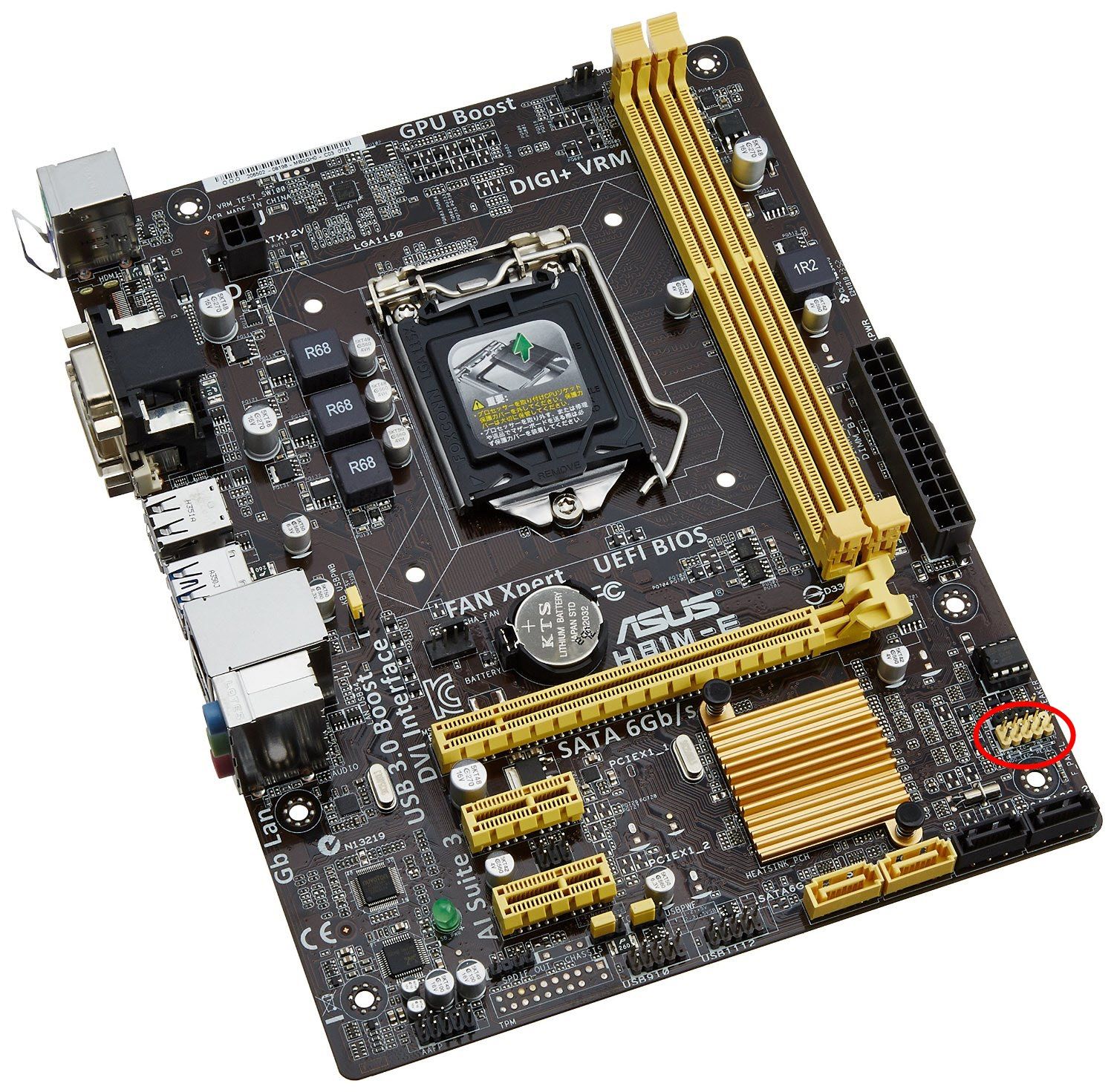 华硕h81m-e主板与机箱联接线-zol问答