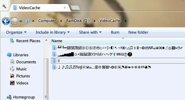 win7系统下日文文件名的文件显示乱码怎么处理