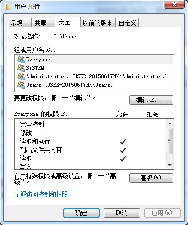 求助电脑达人,win7的C盘位置“users”文件夹显示的是“用户”,肿么把“用户”改成英文的“users”?