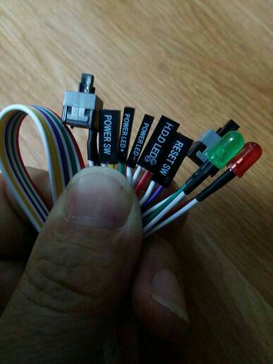 h61联想主板跳线肿么插