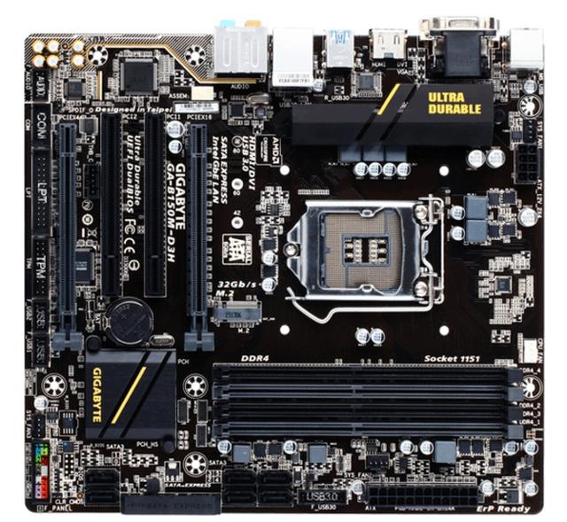 老主板技嘉b150m-d3h-cf支持哪种m.2?怎么样?