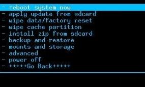 Android system recovery 3e что делать