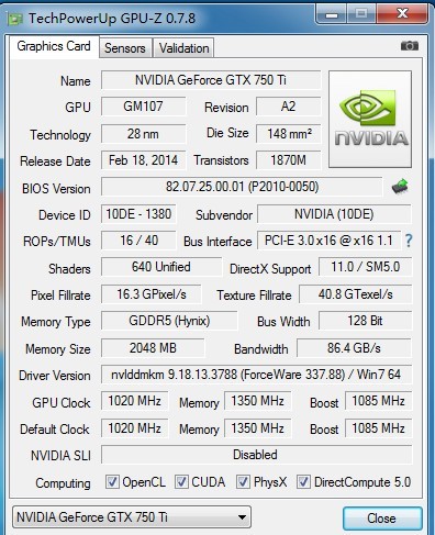 NVIDIA GeForce GTX 750TiʲôԿ?