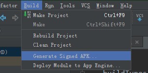 IntelliJ IDEA开发Android时如何导出签名APK~,求大神赐教~