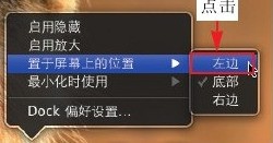 苹果中的Dock操作