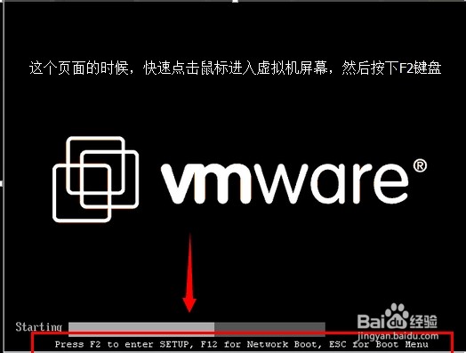 vmware虚拟机怎么设置BIOS设置从光盘启动