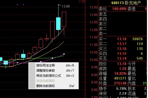 在股票软件上肿么看90日线,120日线?
