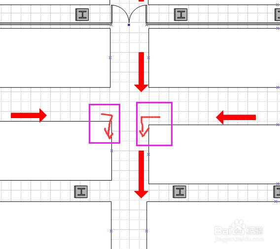 visio 不带箭头的直线、折线用visio 肿么画?