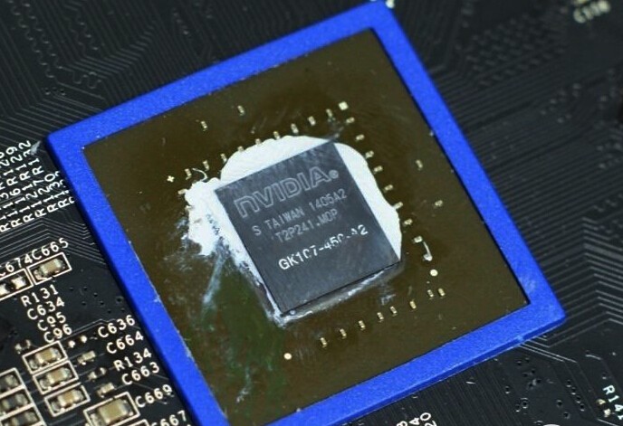 gt650显卡散热器下面的芯片型号-ZOL问答
