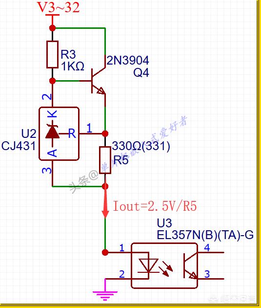 如何设计一个恒流源电路作为光耦输入端的控制电路?