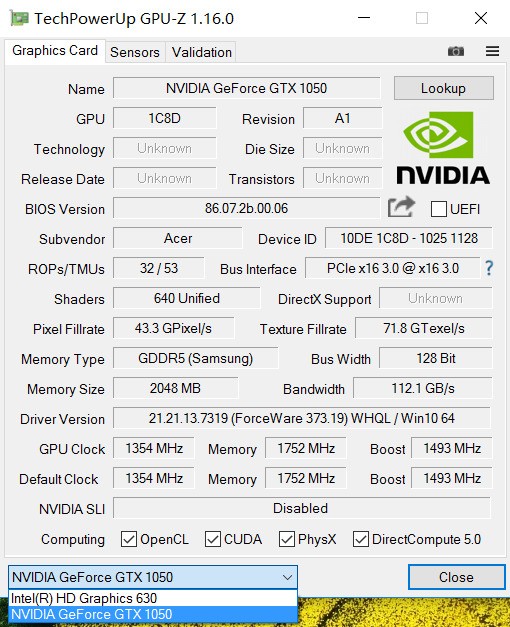 游戏电脑i7-7700HQcpu,GTX1050Ti显卡性能是什么?