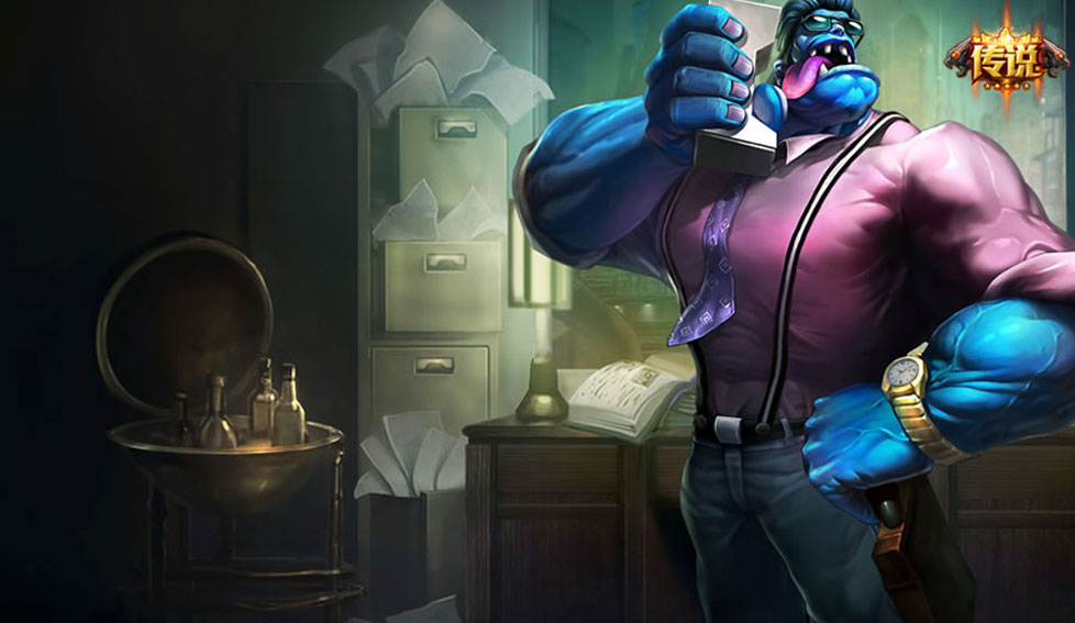 英雄联盟蒙多的律政大亨皮肤特效只有q吗?