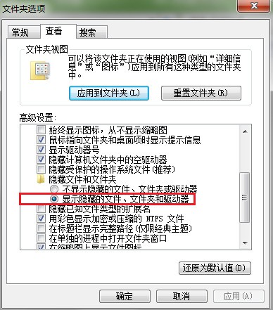 电脑里一个叫做local setting的文件夹到底在哪里