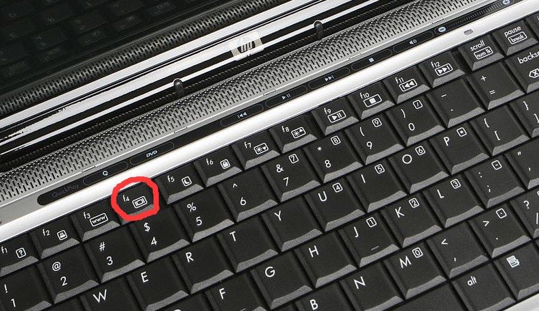 HP 笔记本电脑关闭显示屏的快捷键是什么?