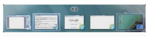 win7 按TAB+ALT切换时,不要显示“桌面”那个图标怎样设置