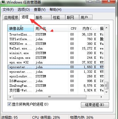 为何有些程序打开了不显示但在任务管理器里有?