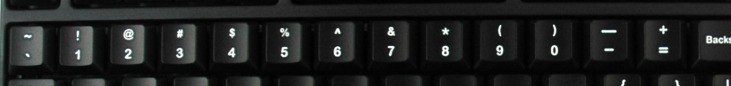 怎么样将数字与键盘上对应的的符号转换