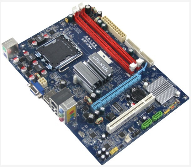 cpuintelxonel5310真实四核主板铭瑄g41d3高性能主板存储空间黑金刚2g