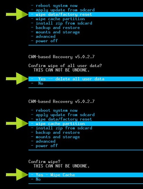 联想ZUK z2手机长按电源音量键怎么不出来恢復出厂设置的东西?