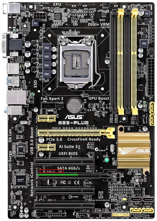 主板上两条PCI-E x16有不同吗?