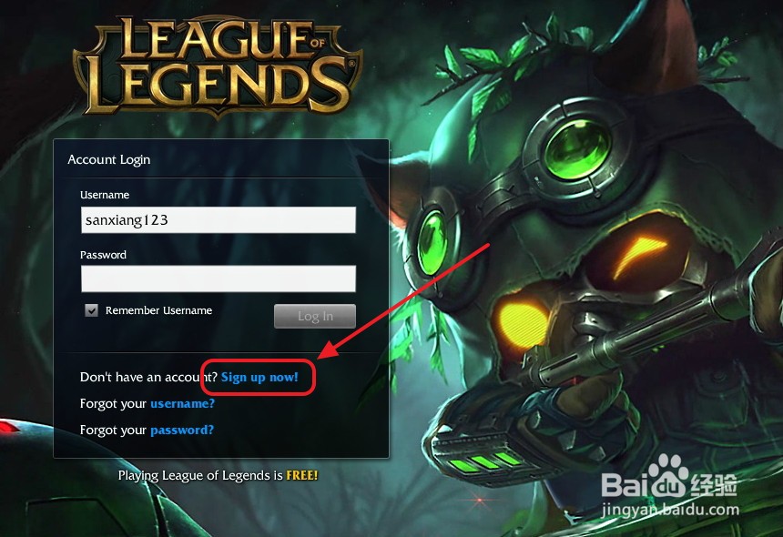 LOL美服肿么注册?我注册的时候一直显示加载