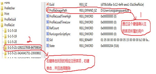 怎么完全删除Win7系统下用户配置文件