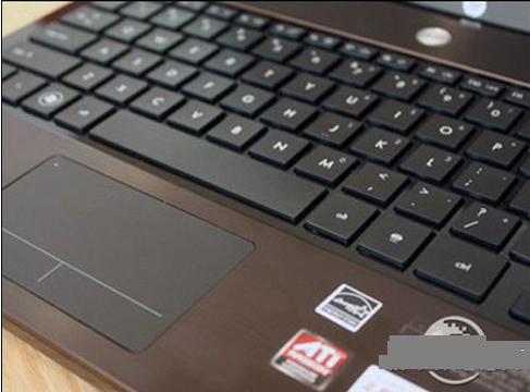 HP笔记本触摸板中的设定 。