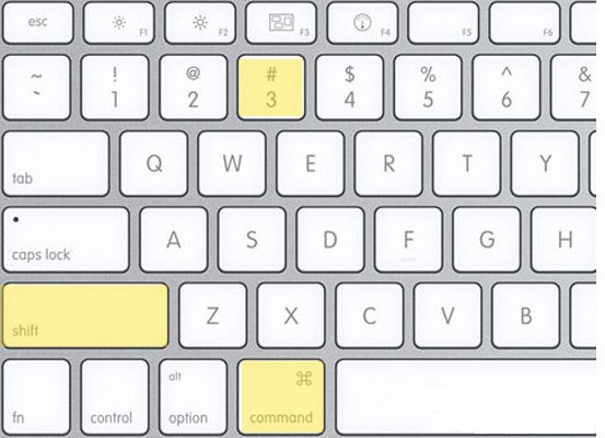 苹果电脑怎么截图