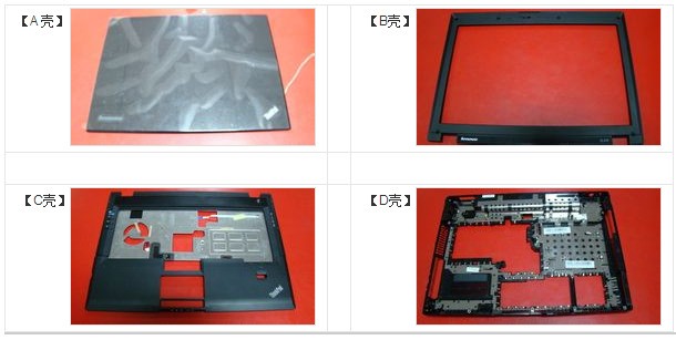 笔记本的A壳B壳C壳D壳是肿么定义的