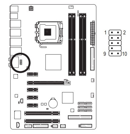 技嘉p43主板哪个位置可以接usb3.0线头