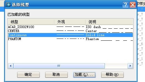 cad2010线形里肿么没有center选项