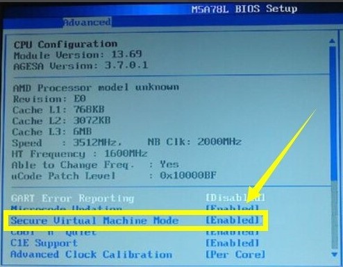 BIOS 怎么将VT(Virtualization Technology)开关设为Enabled,具体步骤谢谢