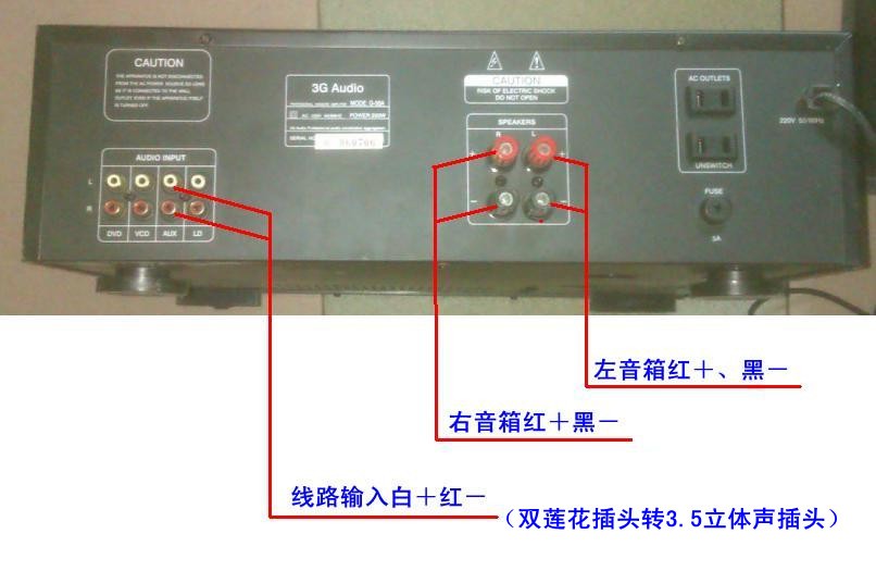 音响怎么正确连接电脑