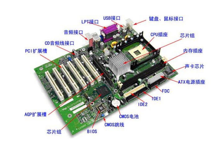 主板上的插槽包含什么