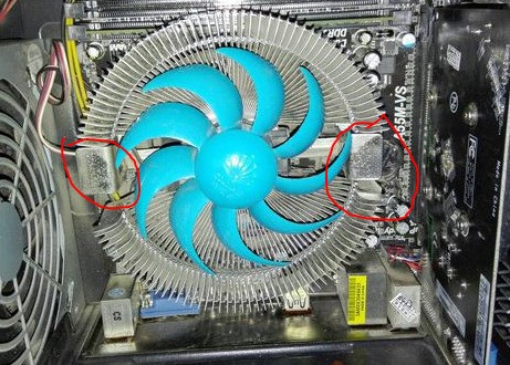 终结者风扇咋拆近来cpu温度过高老死机准备上点硅脂奈何不知咋拆阿