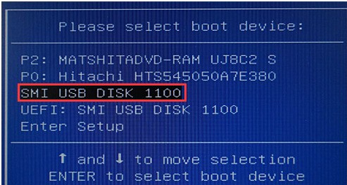 主板bios开启选项中的Mass Storage Device 1.00是什么意思?