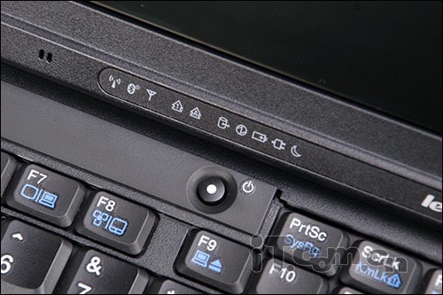 ThinkPad X200屏幕下方的指示灯，从左边数第个 是代表什么的?