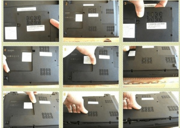 联想 g460 怎么样拆下硬盘[图片]