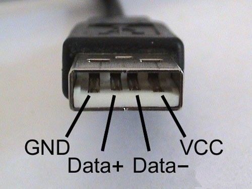 请问IBM鼠标联接线V D+ D- G 分别代表什么